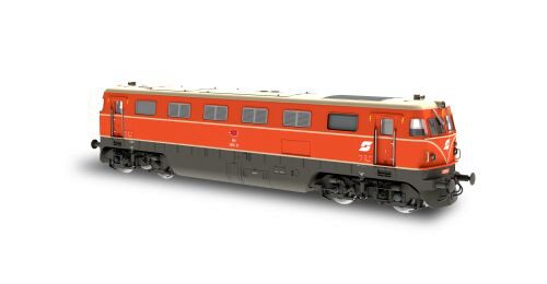 Jägerndorfer 20530 ÖBB Diesellok 2050.01 orange  Ep. IV  DC Metall HE